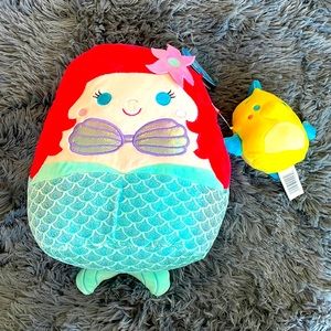 Original squishmallows - Ariel and Flounder
